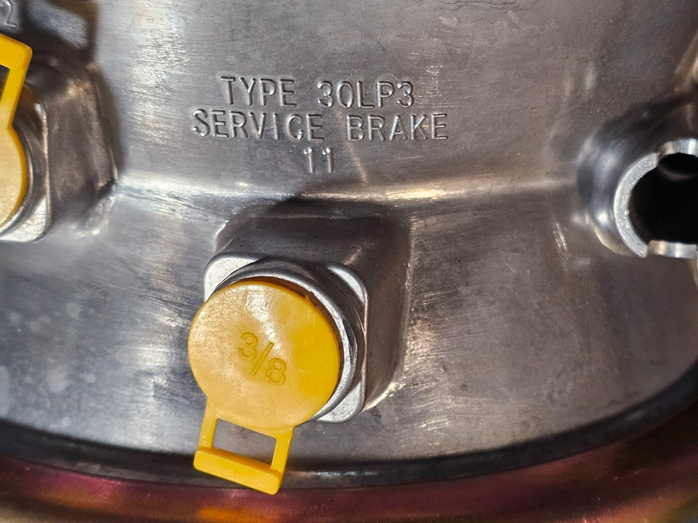 Spring Brake W/ Threaded Push Rod, 3" Stroke Type 30LP3 / 2 Stud Mounting