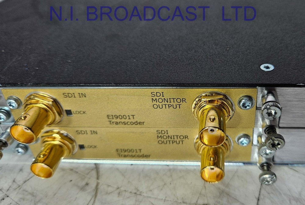 Ecrission avp4000 encoder with 2x EI9001T transcoder cards  installed