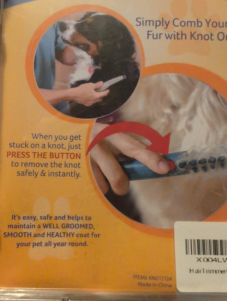 Knot Out Electric Pet Grooming Comb