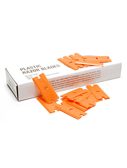 Replacement Plastic Razors (100 Pack)