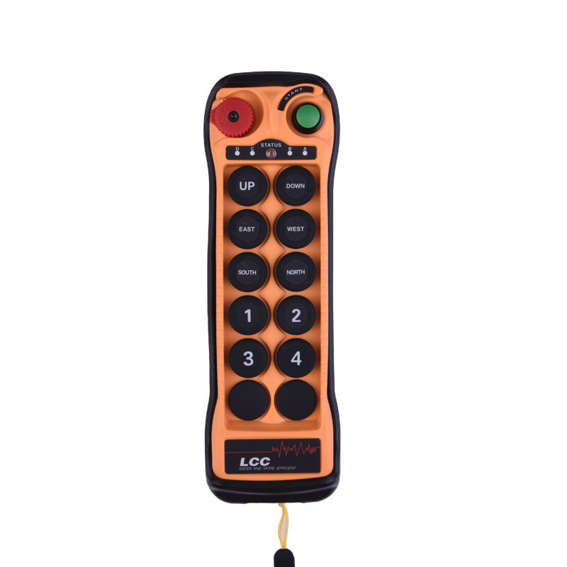Hydraulic Crane 10 Buttons Industrial Wireless Remote Control Lifting Switch
