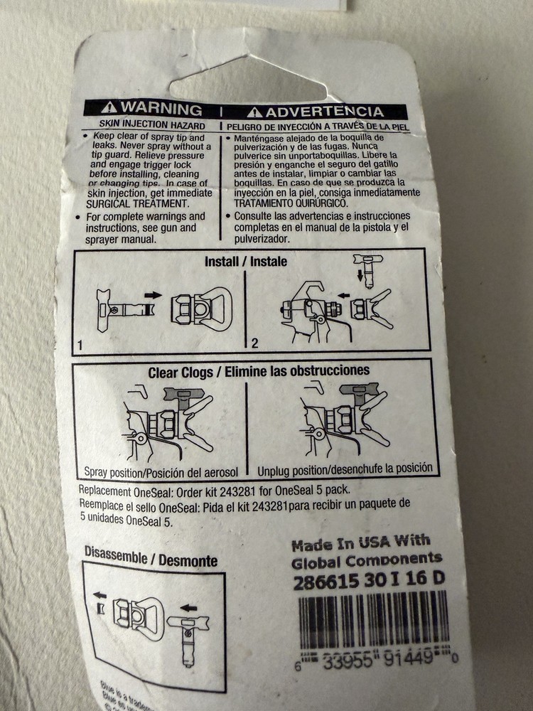 Graco 286615 Rac 5 Switch Tip