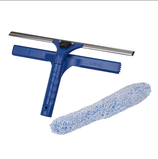 Ettore BackFlip Rubber Window Squeegee
