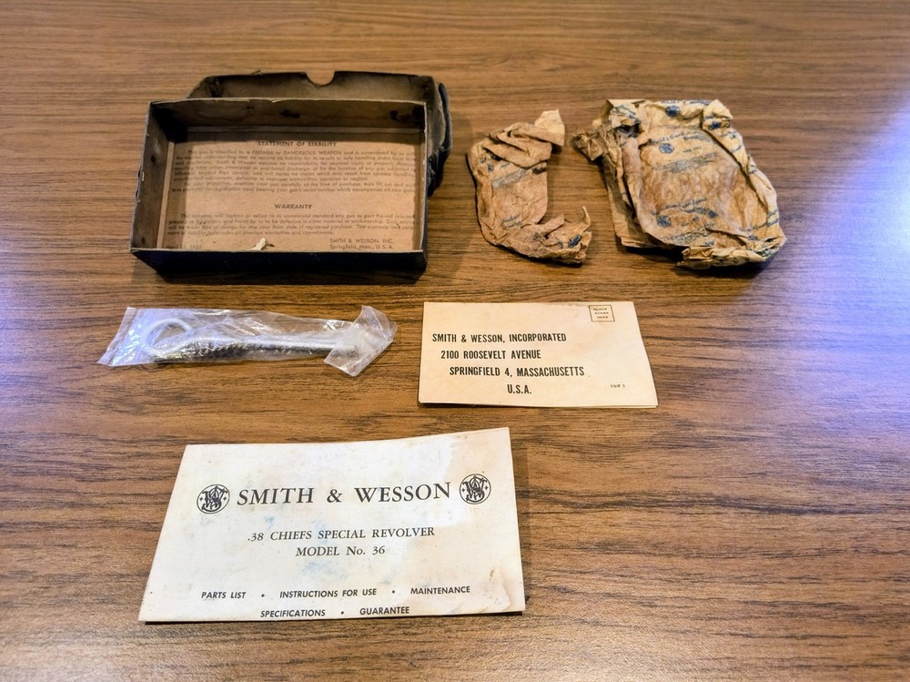 Smith & Wesson .38 Chiefs Special Mod 36