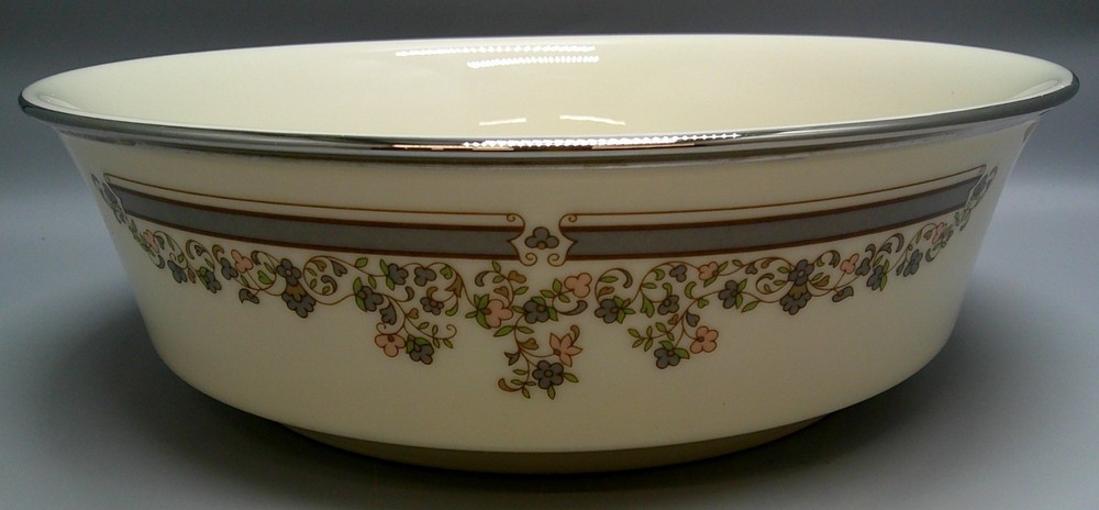 Lenox Lace Point Round Vegetable Bowl