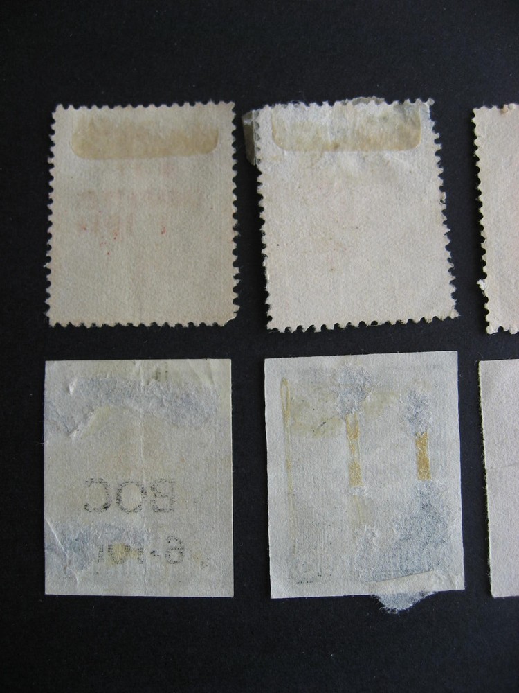 Canada 7 different Cigarette stamps used