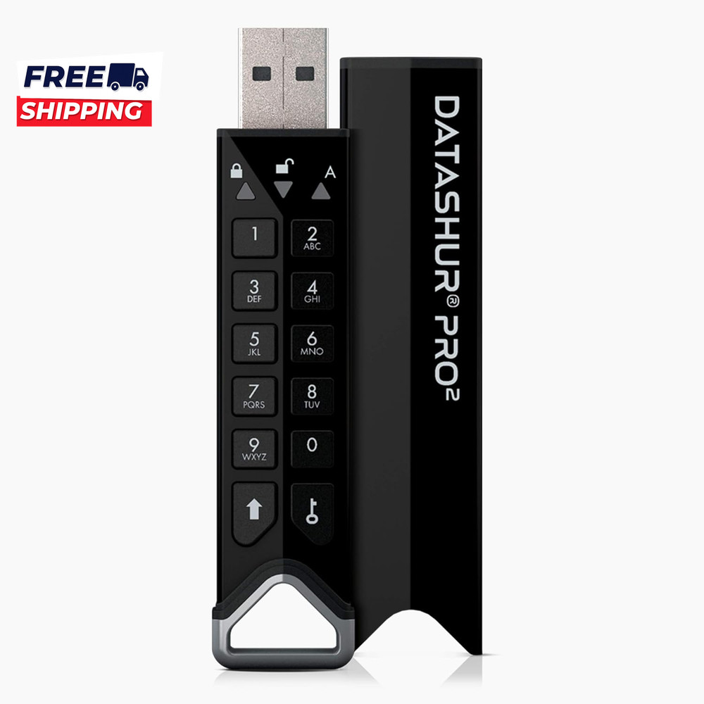 Datashur PRO2 128 GB  Secure Flash Drive  FIPS 140-2 Level 3 Certified