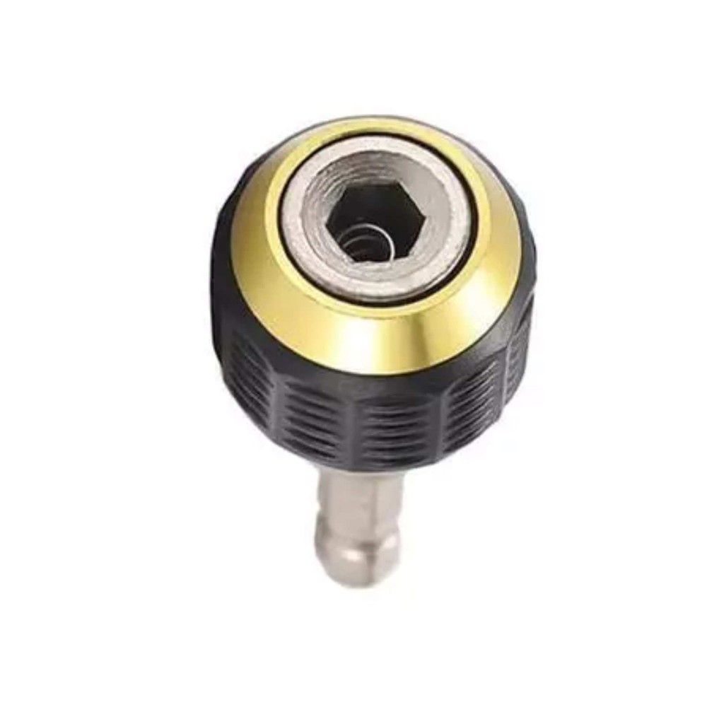 Durable 1/4" Hex Shank Quick Release Screwdriver Drill Bit Holder Extension Tool