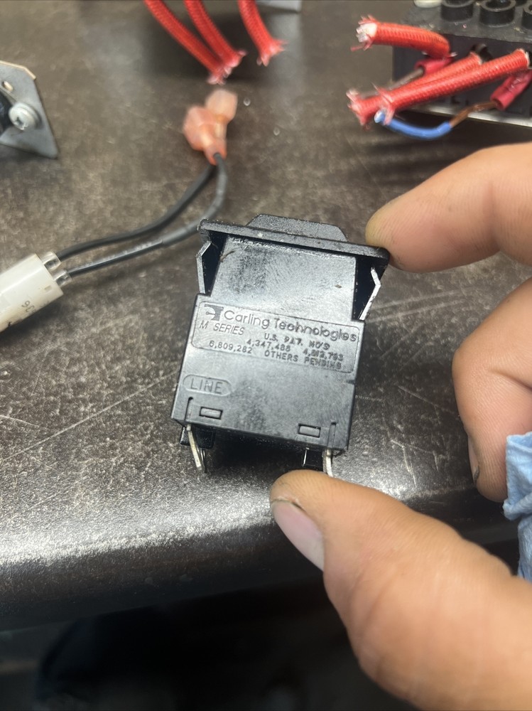 Comercial oven electrical parts