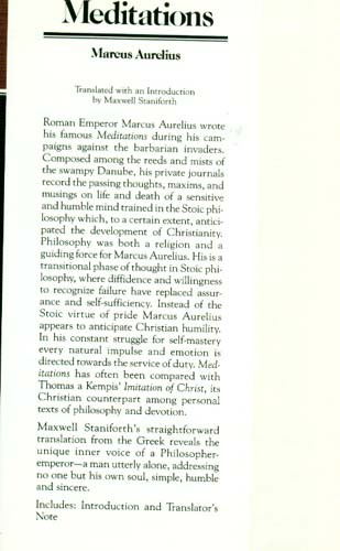 Stoic “Meditations” Ancient “Gladiator” Roman Emperor Philosopher Marcus Aureliu