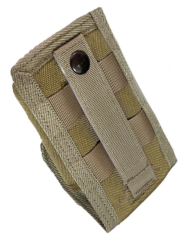 Battle Steel Tan Pouch