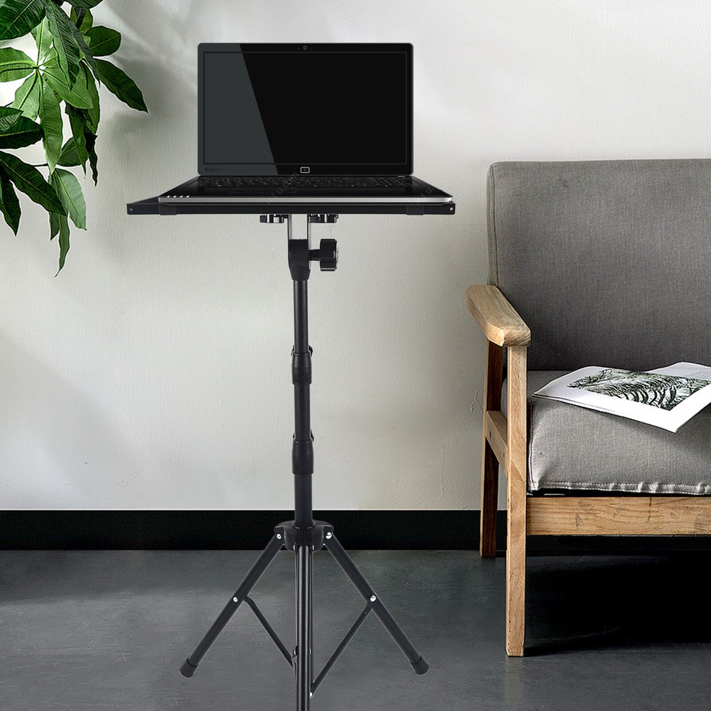 Adjustable Laptop Table Stand Lap Tray Support Notebook Computer Stand W/ Tray!