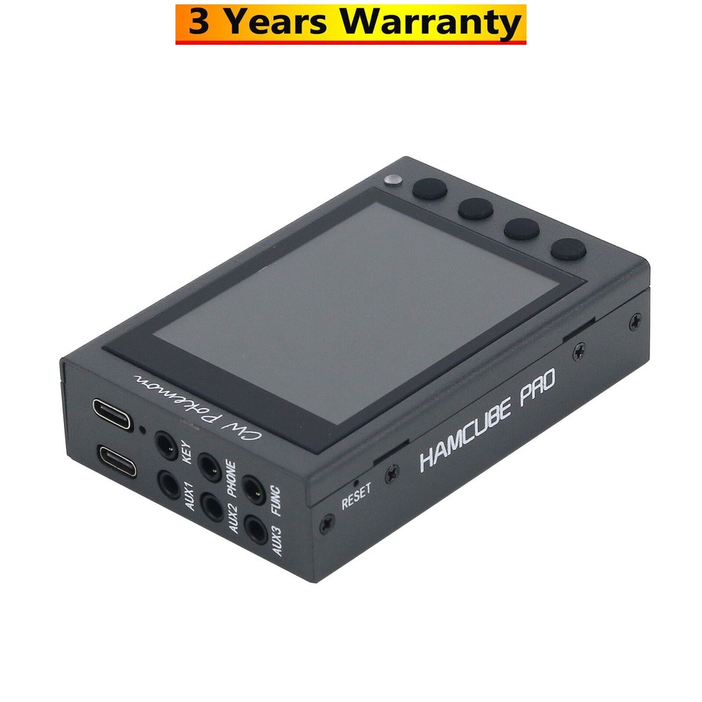HAMCUBE PRO HAM CW Trainer Morse Code Trainer 2.8" Screen Morse Trainer Set #US
