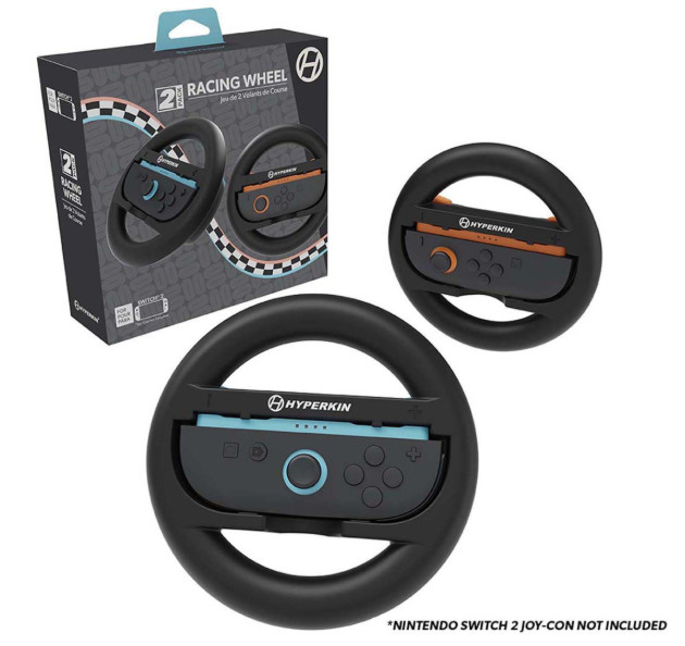 Repair Kit Bundle for Nintendo Switch w/Screen Protector, Steering Wheels, case