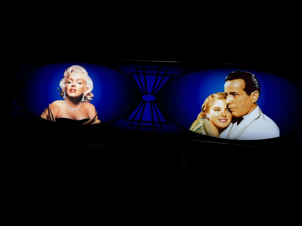 Marilyn Monroe SLOT MACHINE TOPPER LIGHTED