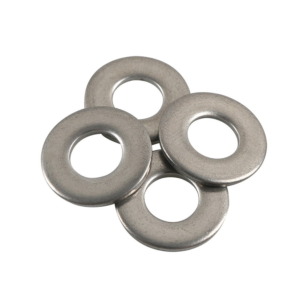 200Pcs Stainless Steel Sealing Plain Flat Washers Gaskets Set