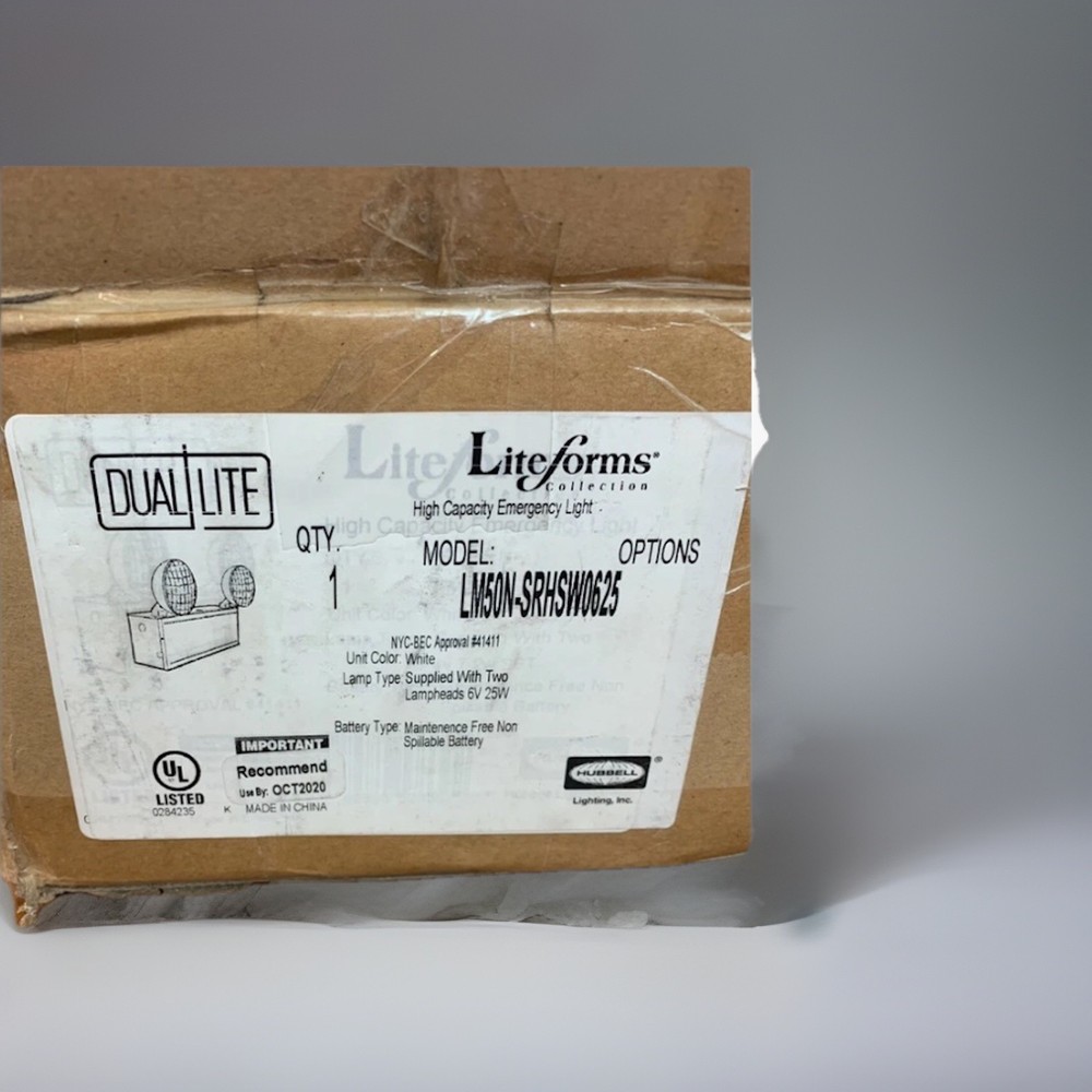 Dual light High capacity emergency light