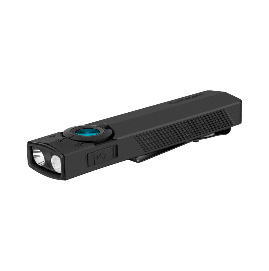 ArkPro Series – Flat Unibody EDC Flashlight with Multi-Light Sources / Black