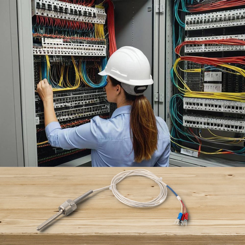 Pt100 Temperature Sensor with Insulation and Electromagnetic Shielding