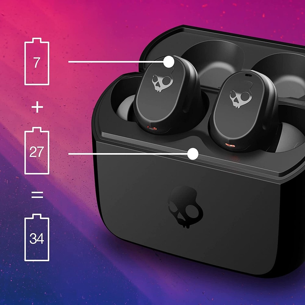 Skullcandy Mod XT True Wireless In Ear Earbuds - Black (Certified Refurbished)