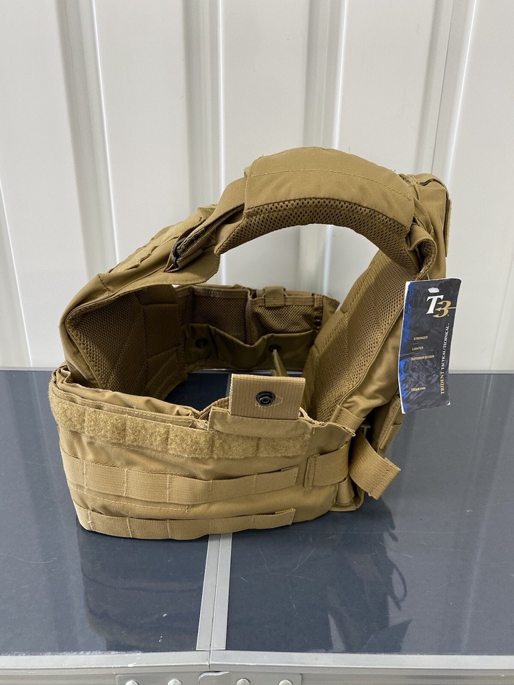 Trident Tactical T3 Geronimo 2 Plate Carrier Quad Release System NSW SEALs