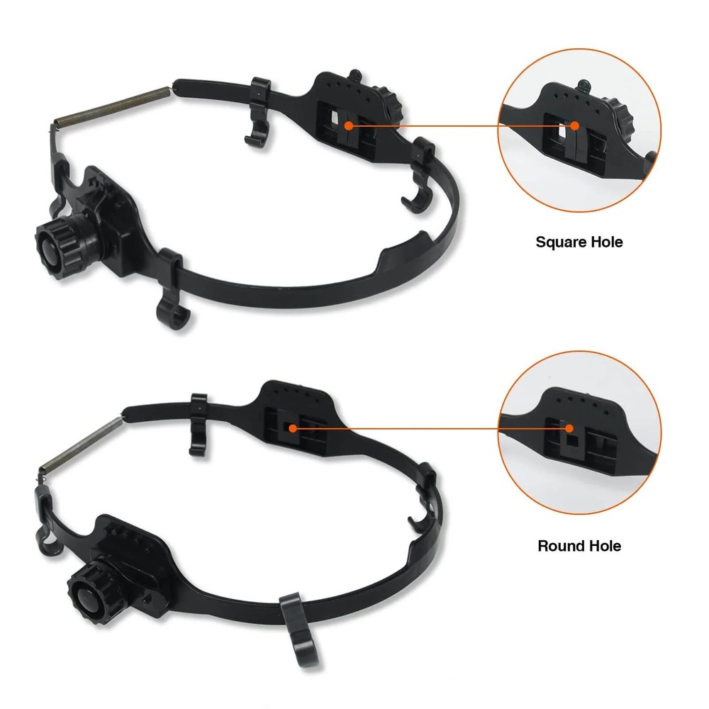 TRQWH Hard Hat Adapter Replacement Speedyloop Mounting System for Safety Helmet
