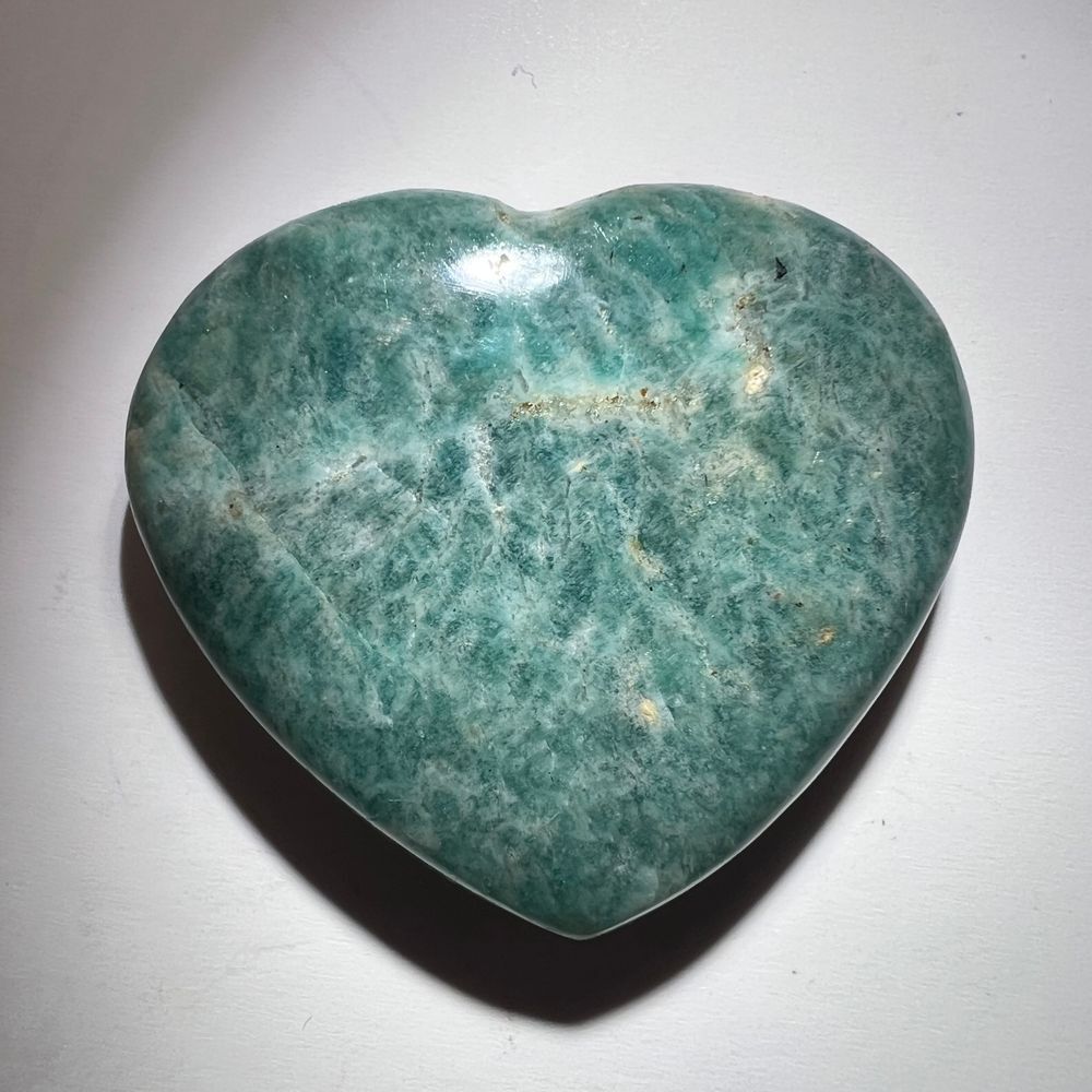Amazonite Heart Carving (4)