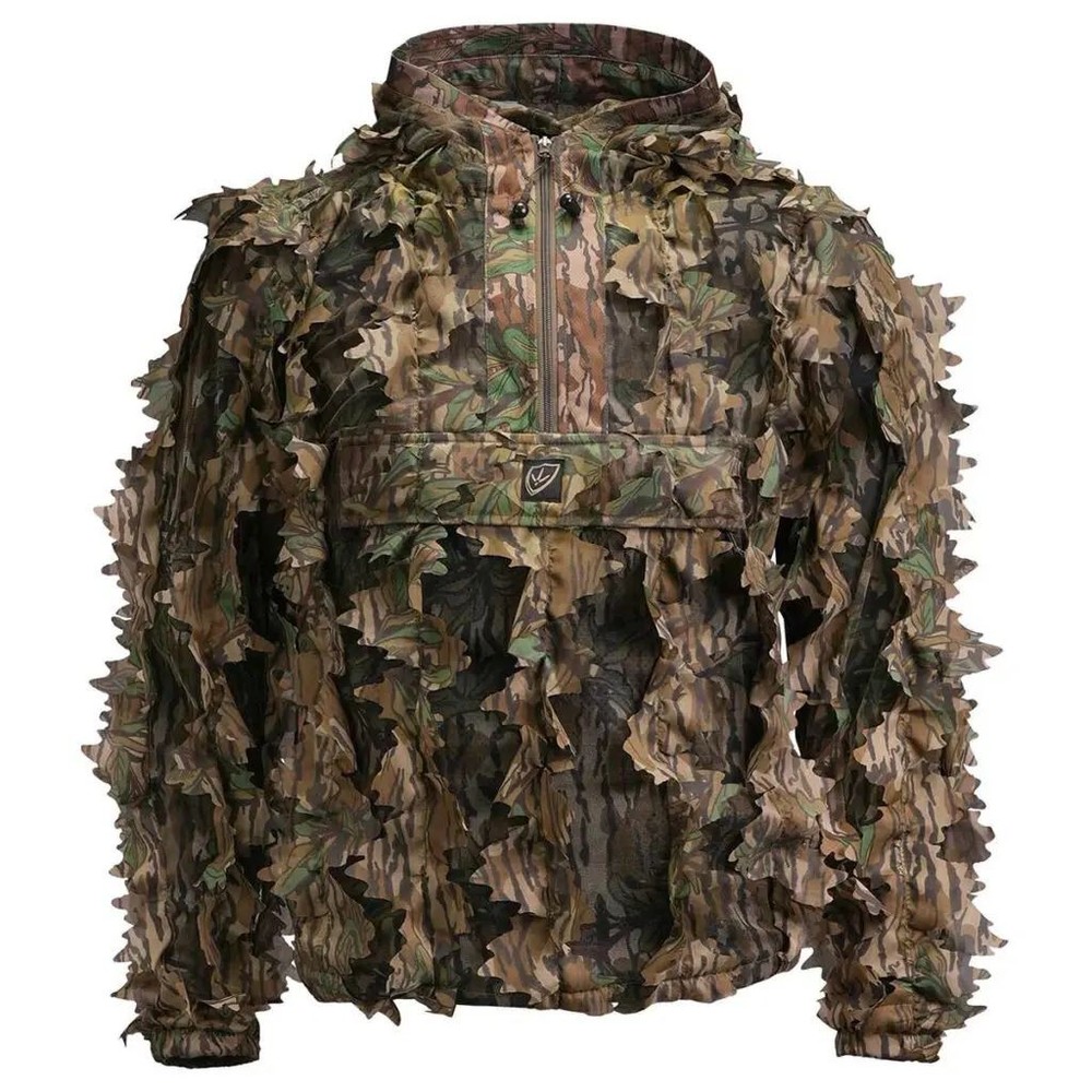 Finisher Leafy Pullover Jacket Mossy Oak Greenleaf LG/XL