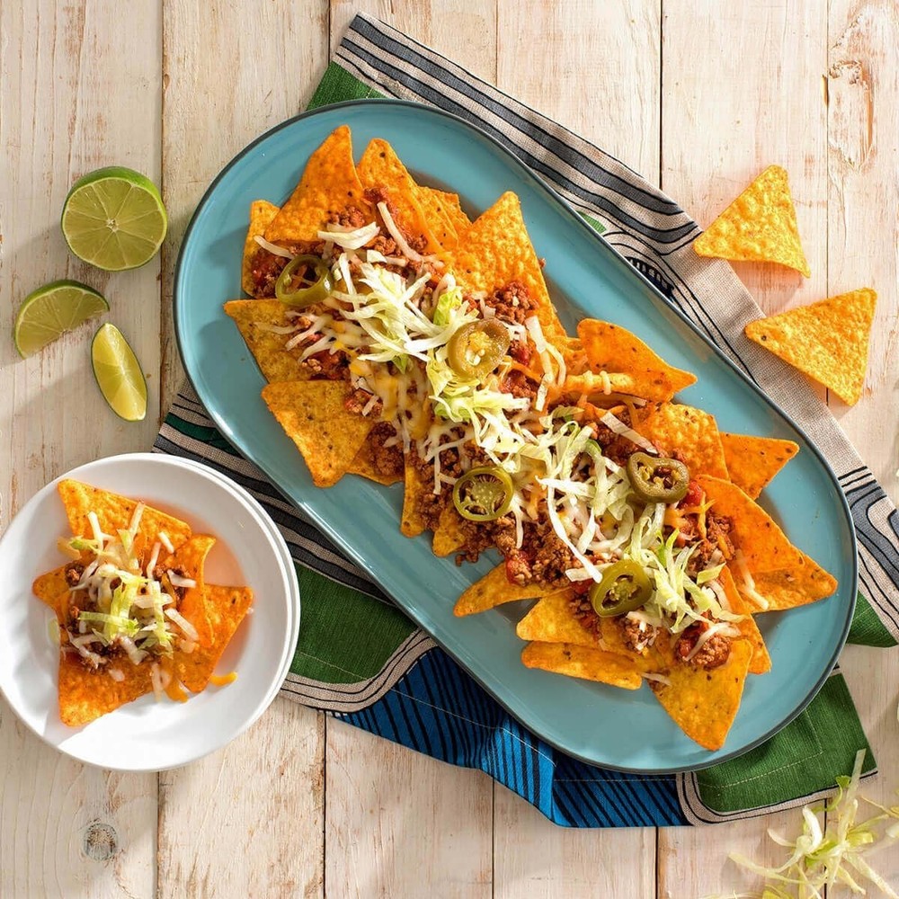 Ready-to-Go Nacho Cheese Tortilla Chips - 40 Count Pack for Ultimate Convenience
