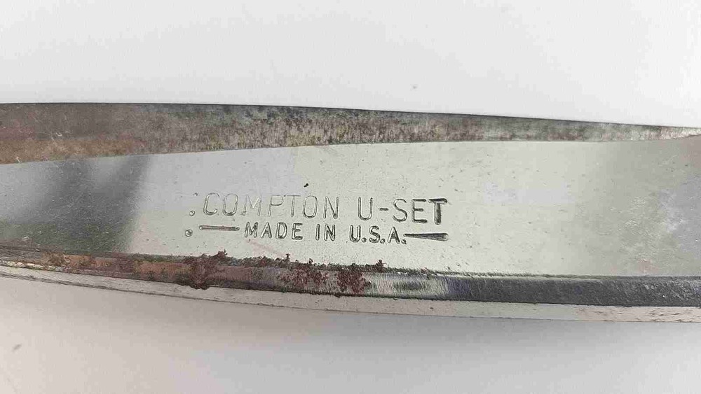 Vintage Compton U SET Large 2U- 12” Industrial Shears Scissors