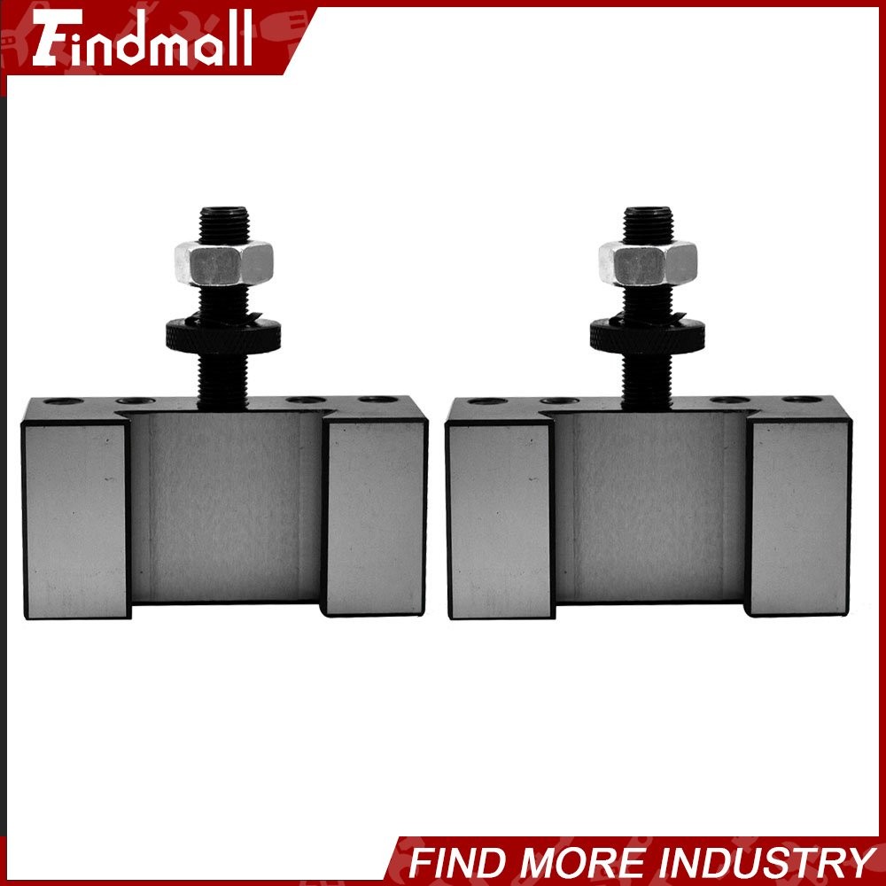 2Pcs AXA #1 250-101XL Oversize Quick Change Tool Post Turning And Facing Holder