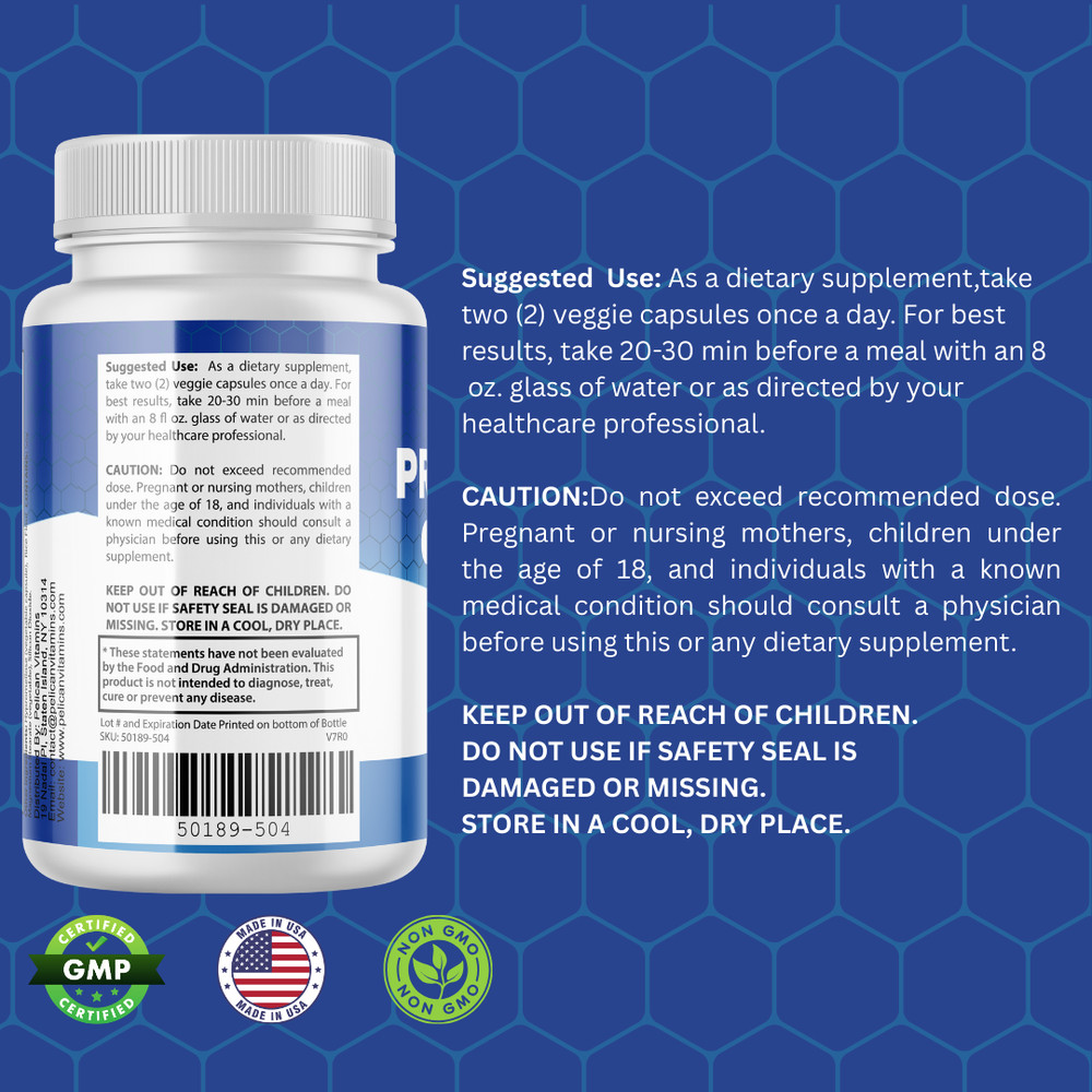 Prostomax- Prostate & Urinary Support- 2 Bottles- 120 Capsules