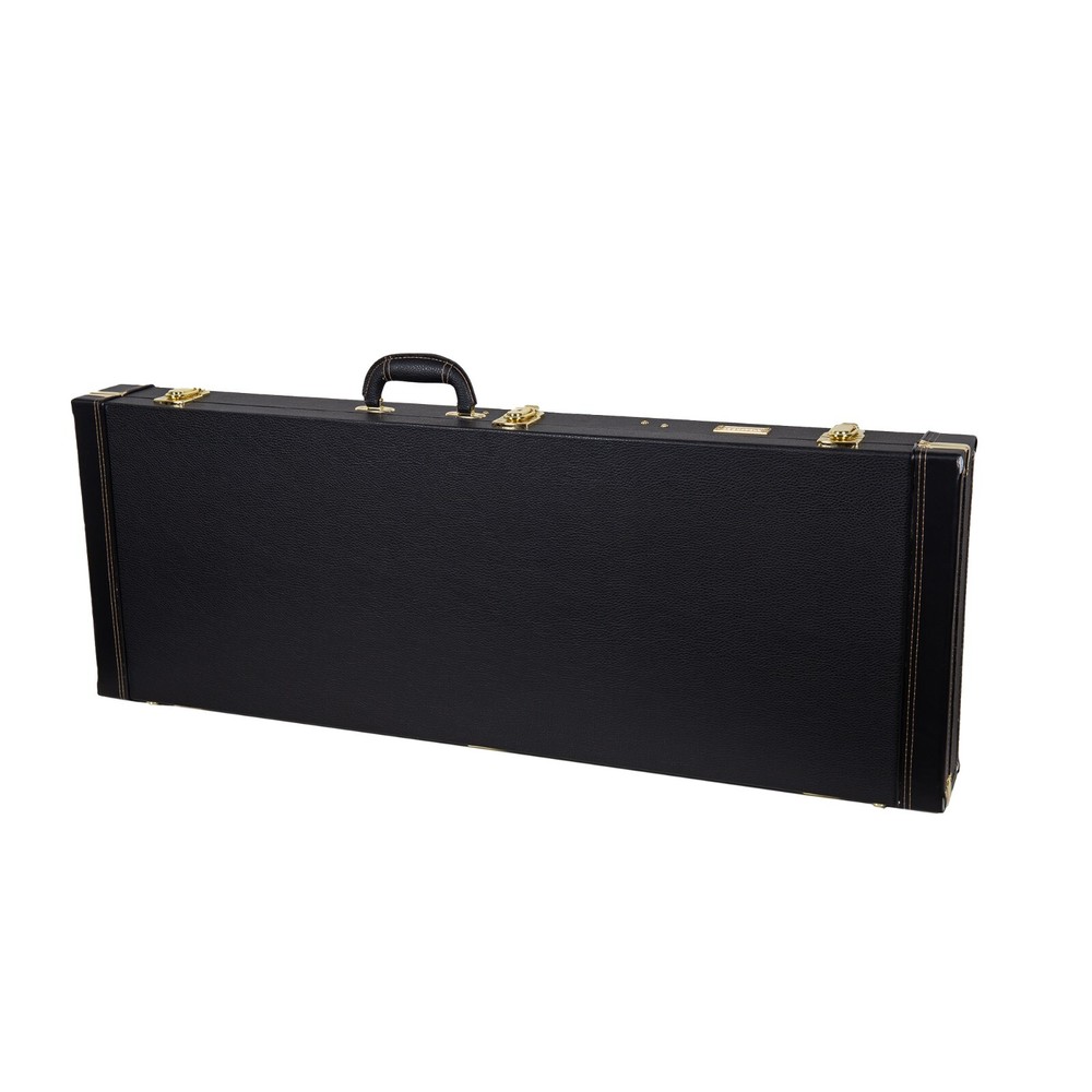 Crossrock PRS SE Hollowbody Electric Guitar Case, Rectangular, Black