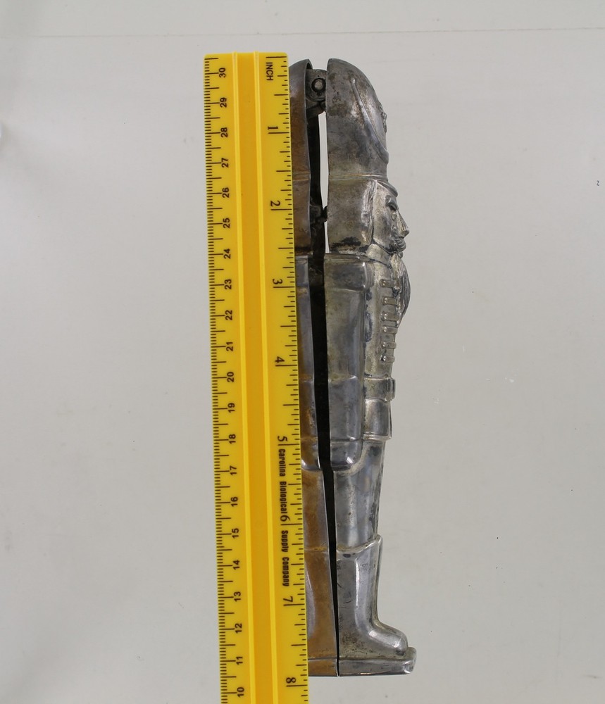 1993 Godinger Toy Soldier Silver Plated Nutcracker