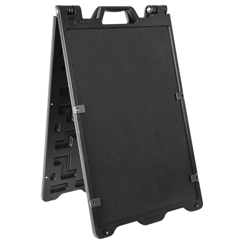 1Pack 24x36” Double Sided A-Frame Sandwich Board Sign Foldable Black Frame Only