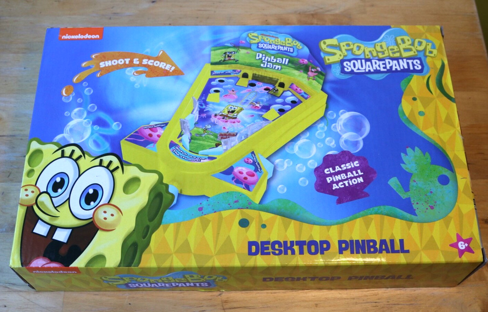 SpongeBob SquarePants Desktop PinBall NEW IN BOX