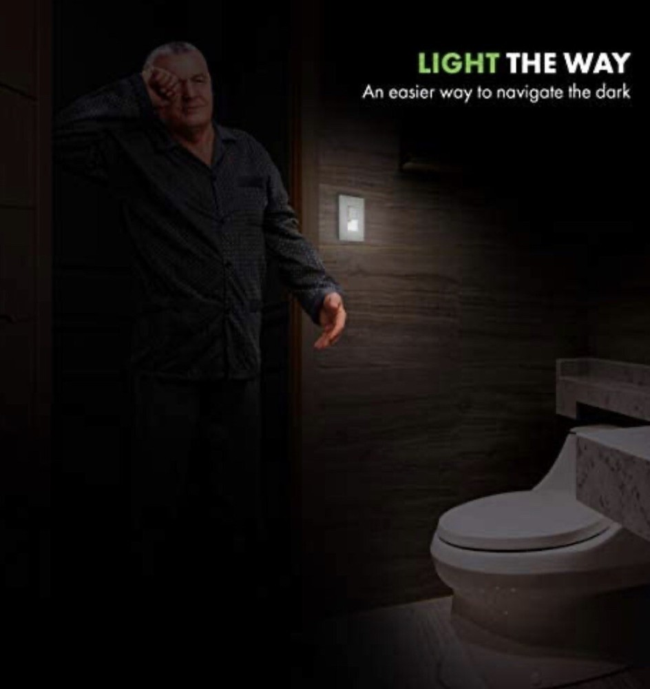 Topgreener TG115SGL White Single Pole Decorator Switch with Guide Light