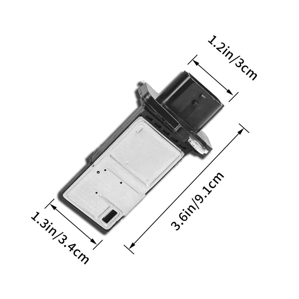 Mass Air Flow Meter Sensor Auto Mass Air Flow Meter Sensor Aluminum & Plastic...