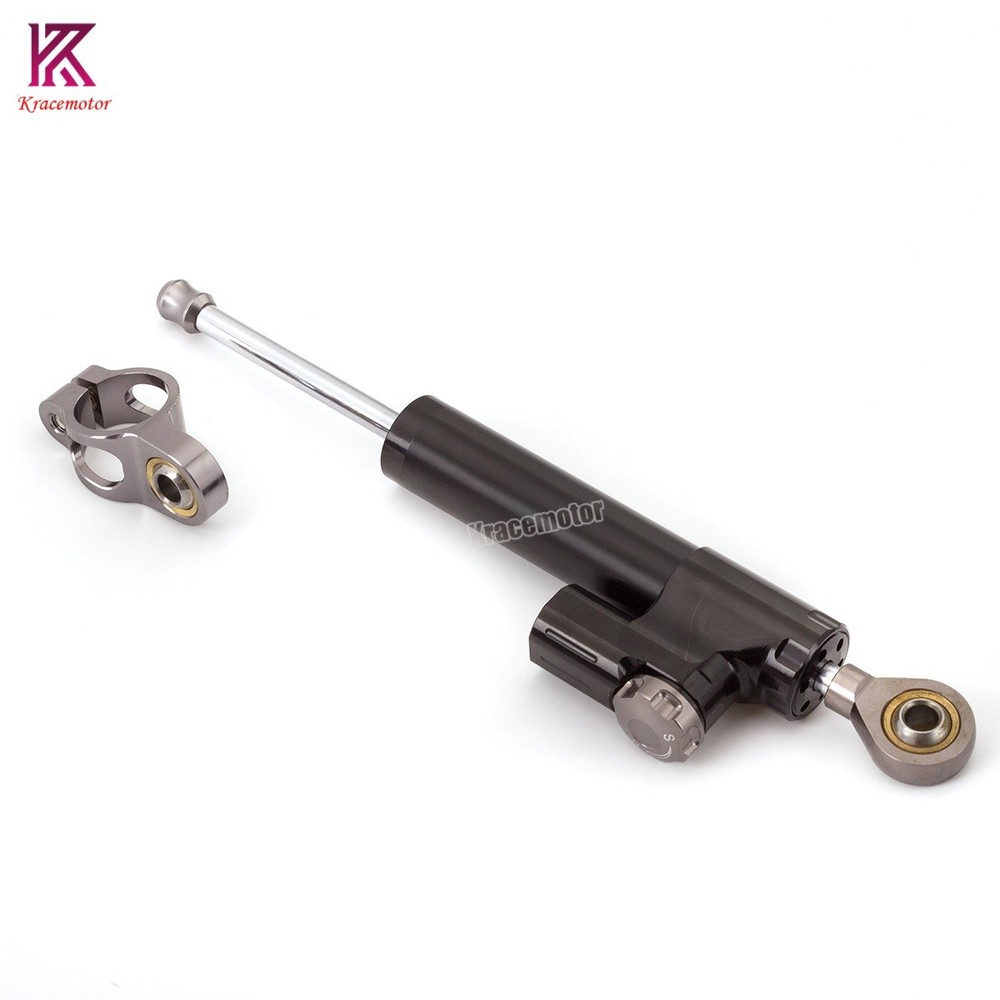CNC Motorcycle Steering Damper Stabilizer Linear Safe Control For Honda Yamaha