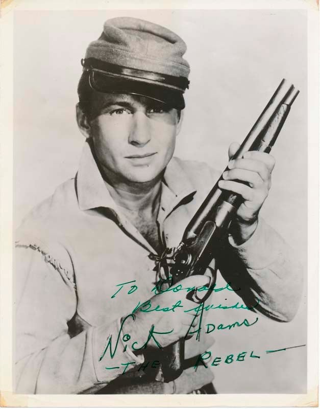 Nick ADAMS / Inscribed Photograph Signed