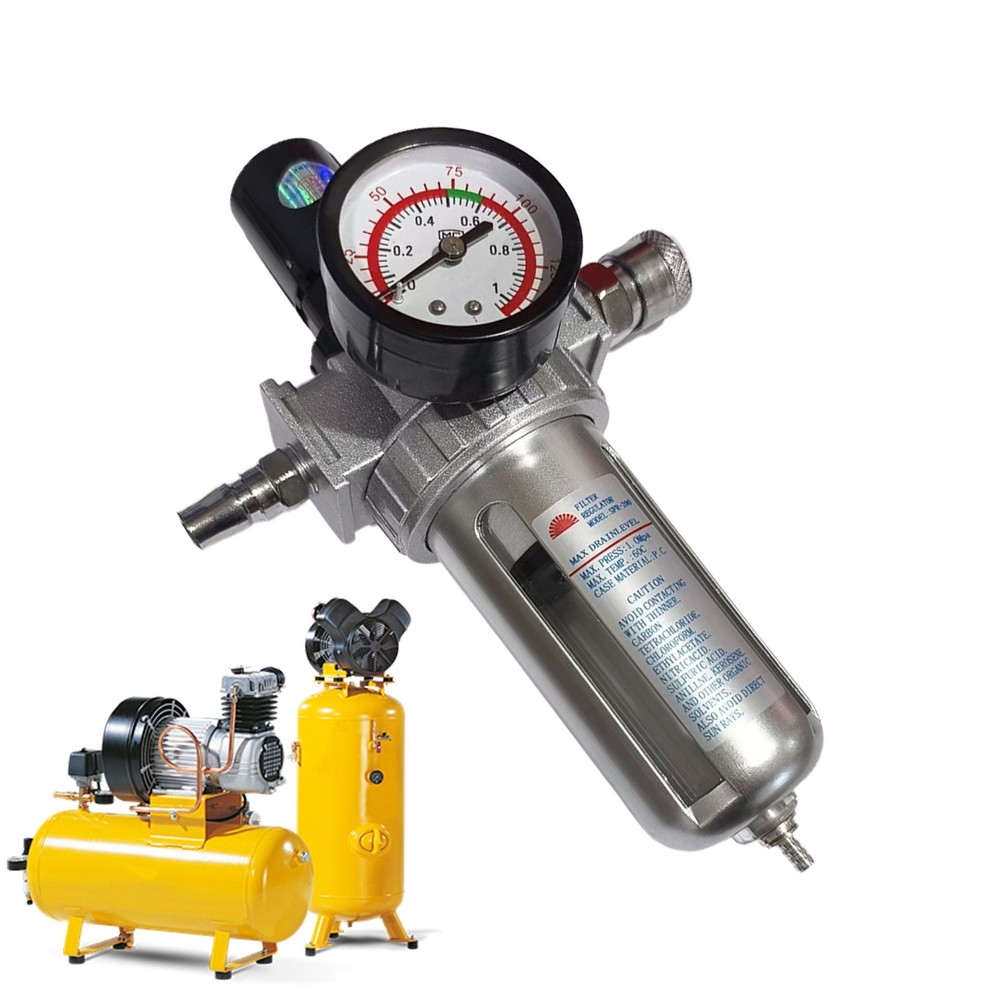 X-BULL Air Compressor Moisture Filter Water Trap Filter Regulator Separator