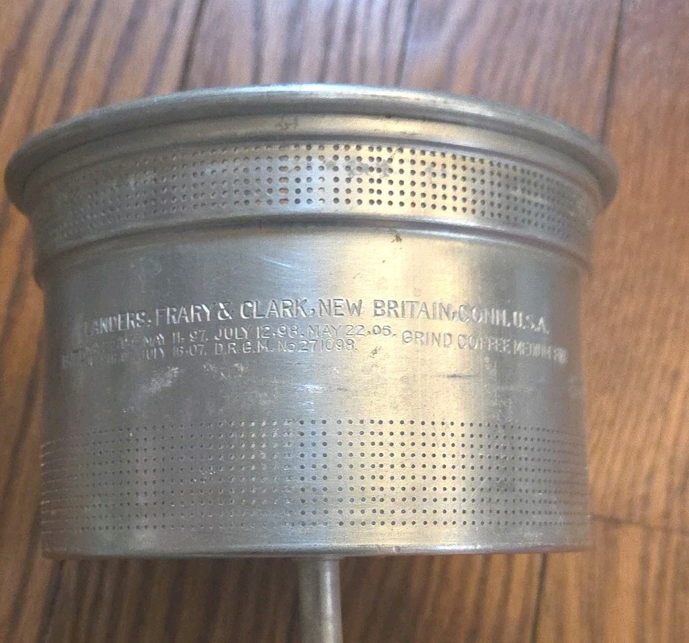 Landers, Frary & Clark Silver Plate Coffee Percolator Vintage