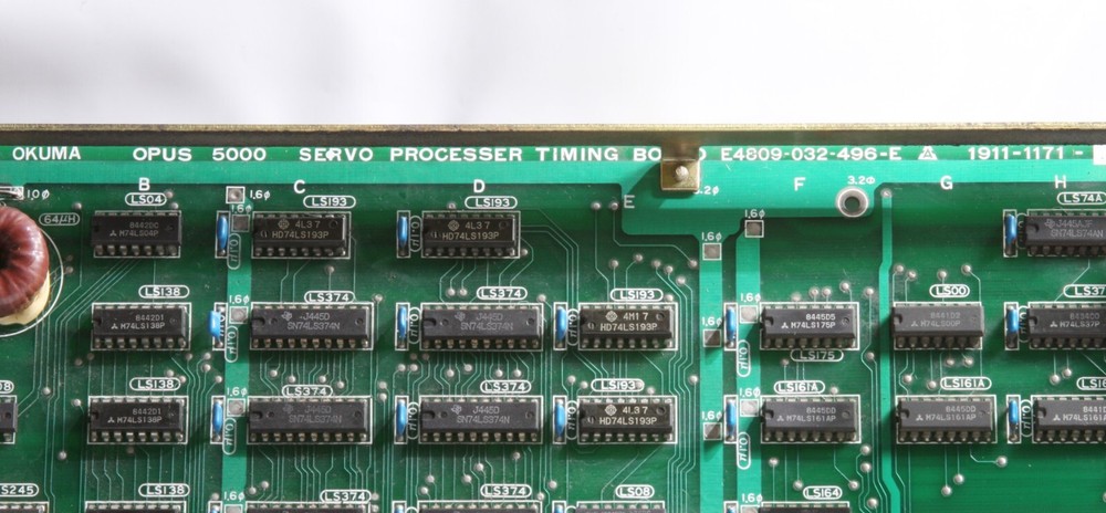 Okuma Servo Processer Timing Board E4809-032-496-E Opus 5000