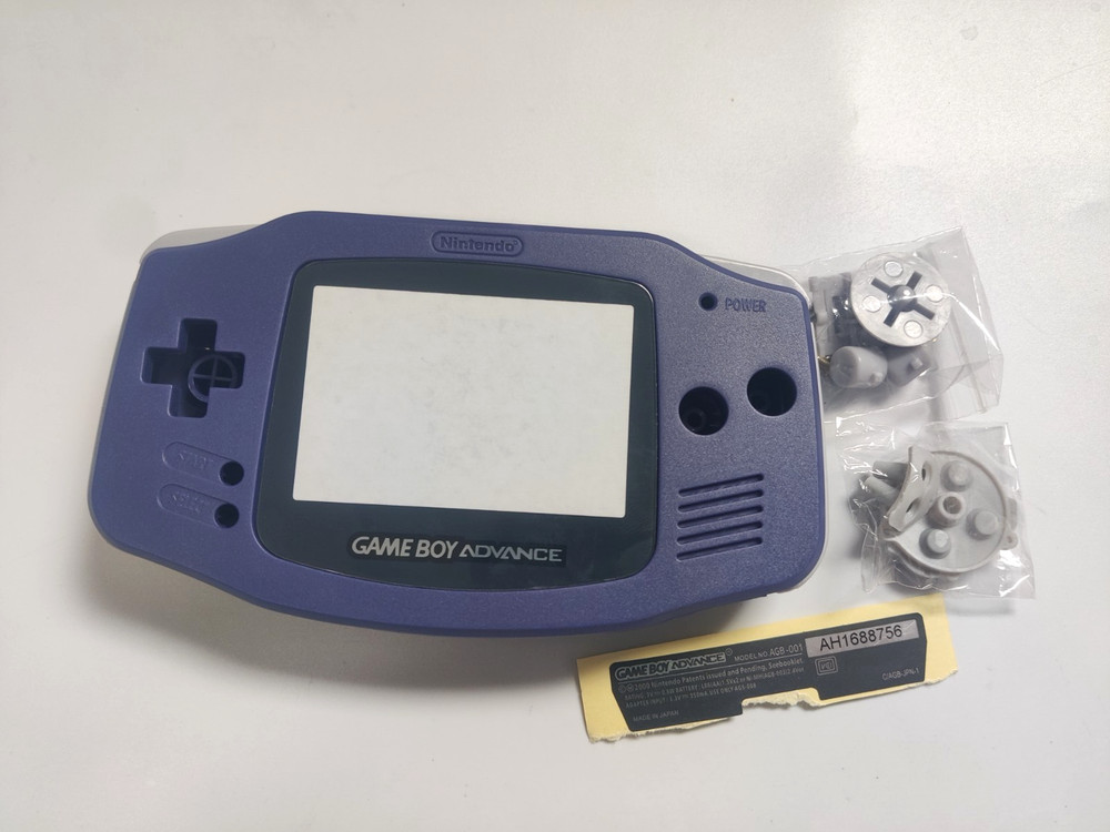 Gameboy Advance Housing Shell Replacement Indigo Blue for Regular Screen