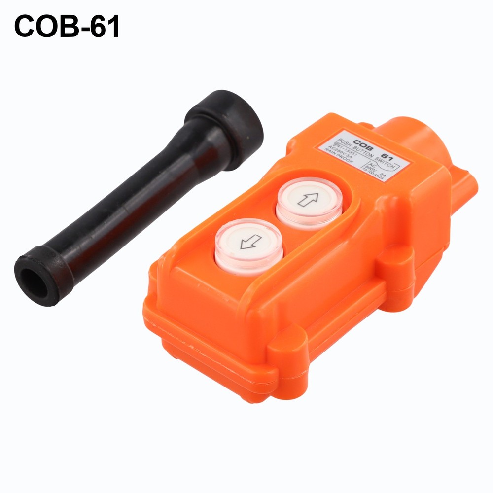 COB61 Crane Push Button Switch with Rainproof Design for Up Down Control