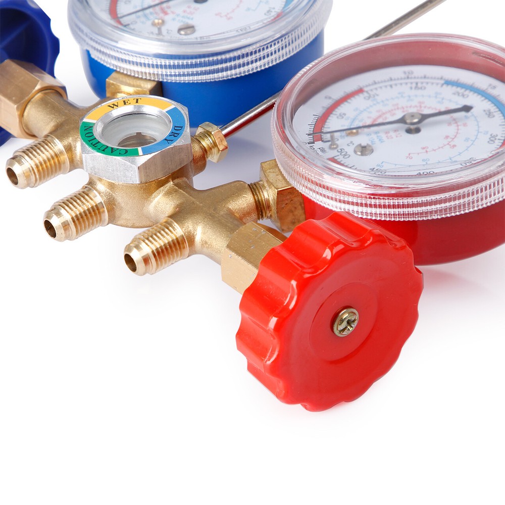 AC Diagnostic Manifold Gauge Set Charging Hose