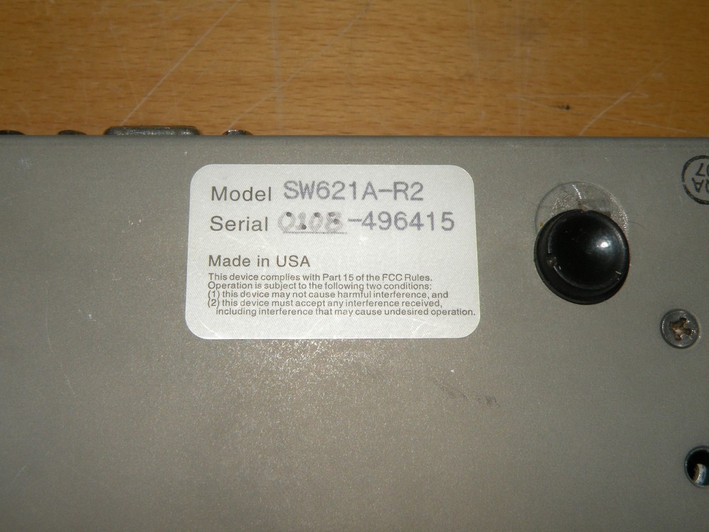 Black Box ServSwitch 2 Port KVM Switch SW621A-R2