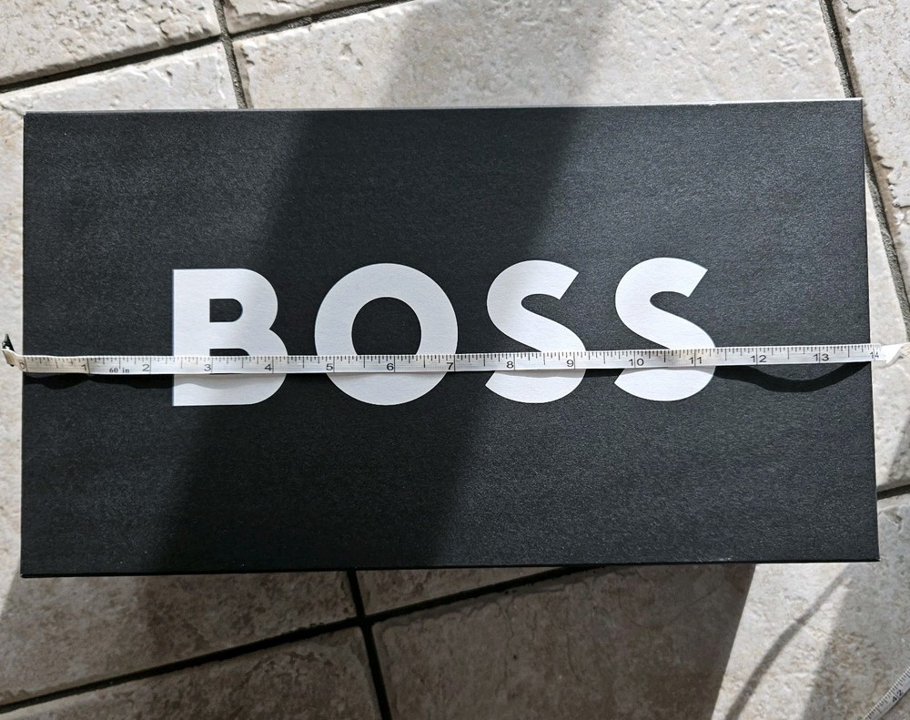 Authentic HUGO BOSS Shoe Box 14 x 7.5 x 5 Empty Gift