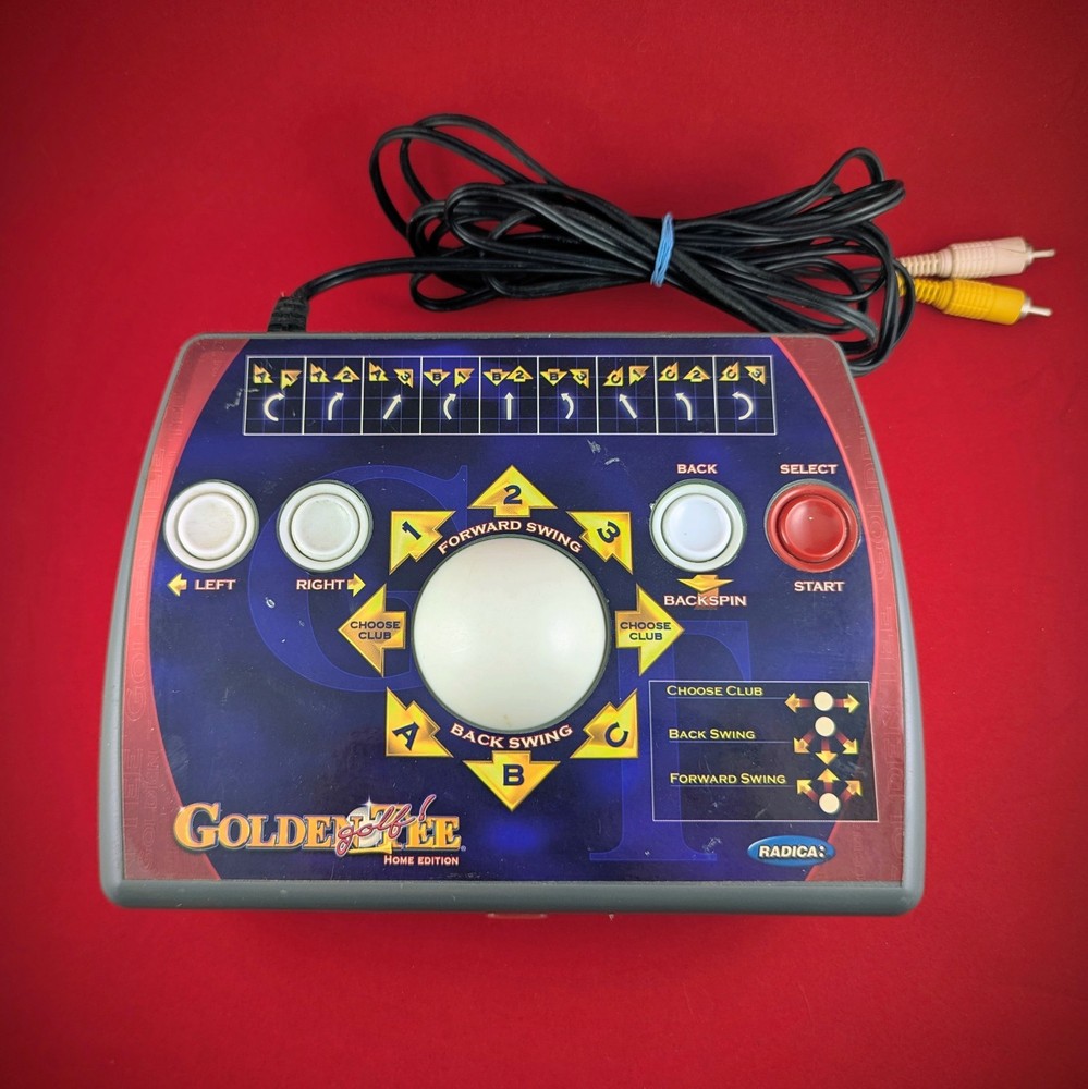 GOLDEN TEE HOME EDITION PLUG & PLAY GOLF GAME Arcade Trackball Console System
