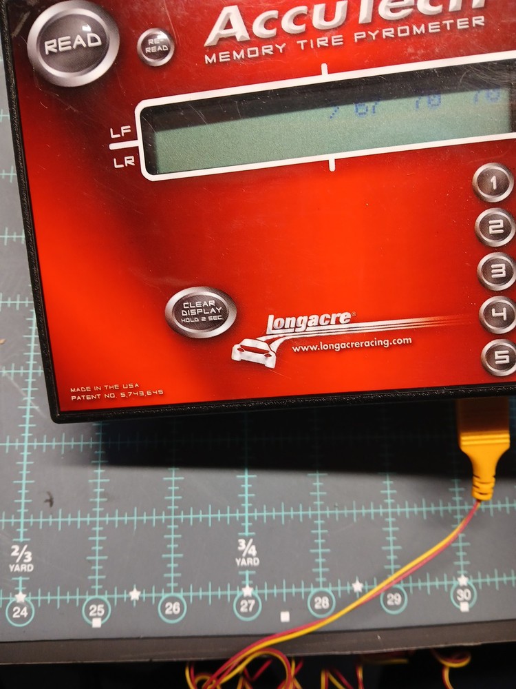 LONGACRE DIGITAL MEMORY TIRE PYROMETER,RACING